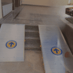 منحدر المنيوم قابل للطي