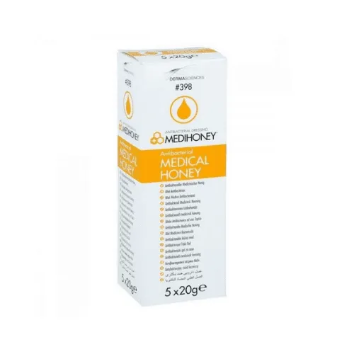 ميديهني معجون عسل طبي لمعالجة الجروح 20ج 398- كرتون