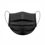 كمامة وجة مطاط أسود