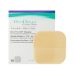 ضماد ديوديرم نحيف 10×10سم لإلتئام الجروح