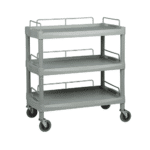 ترولي ثلاث ارفف فايبر كوري