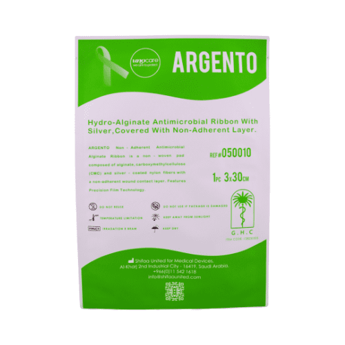 أنوكير ضماد الجروح بالفضة (ARGENTO) 30×3سم