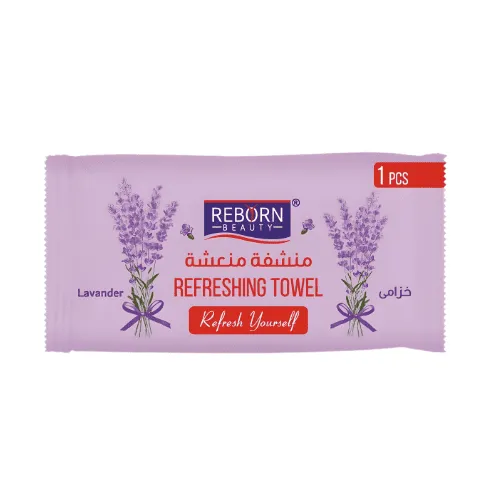 منشفة مبللة منعشة برائحة الافندر