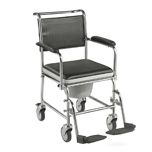 كرسي حمام مبطن مع عجلات DY02691- كرسي حمام مبطن مع عجلات DY02691-