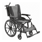 كرسي متحرك المنيوم كفرات كبيرة NT021
