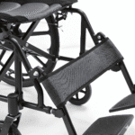 كرسي متحرك المنيوم كفرات كبيرة NT021