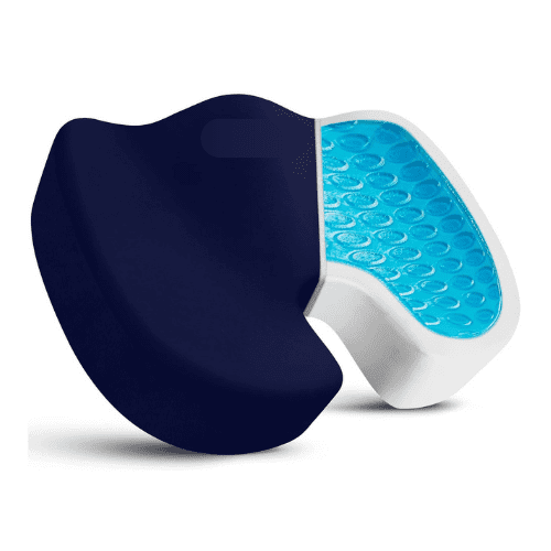 مقعد يو للعصعص مع طبقة جل